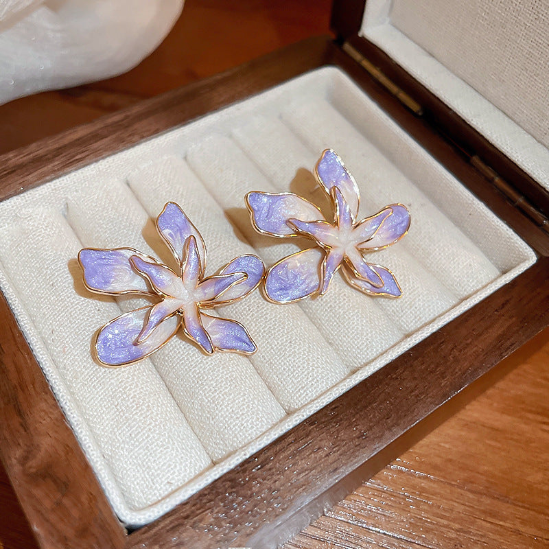 Vintage Earrings Fashion Versatile Ear Jewelry Niche Light Luxury High-end Accessories