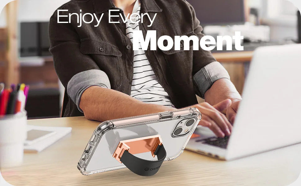 Portable Phone Strap Grip Holder Finger Cell Grip Telescopic Phone Finger Strap Stand Adhesive Loop Universal Finger Kickstand
