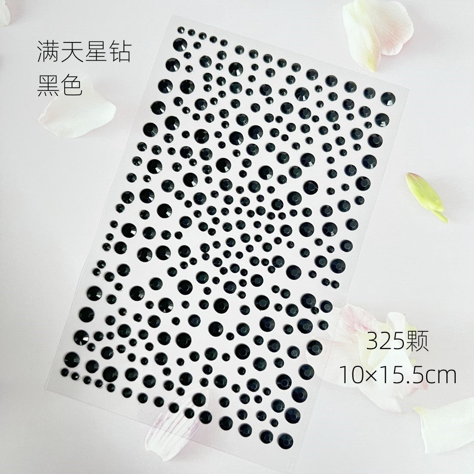 Glitter Gradient Butterfly Wing Tattoo Eye Corner Face Stickers Children's Eye Makeup DIY Stickers Fish Scale Performance Catwalk