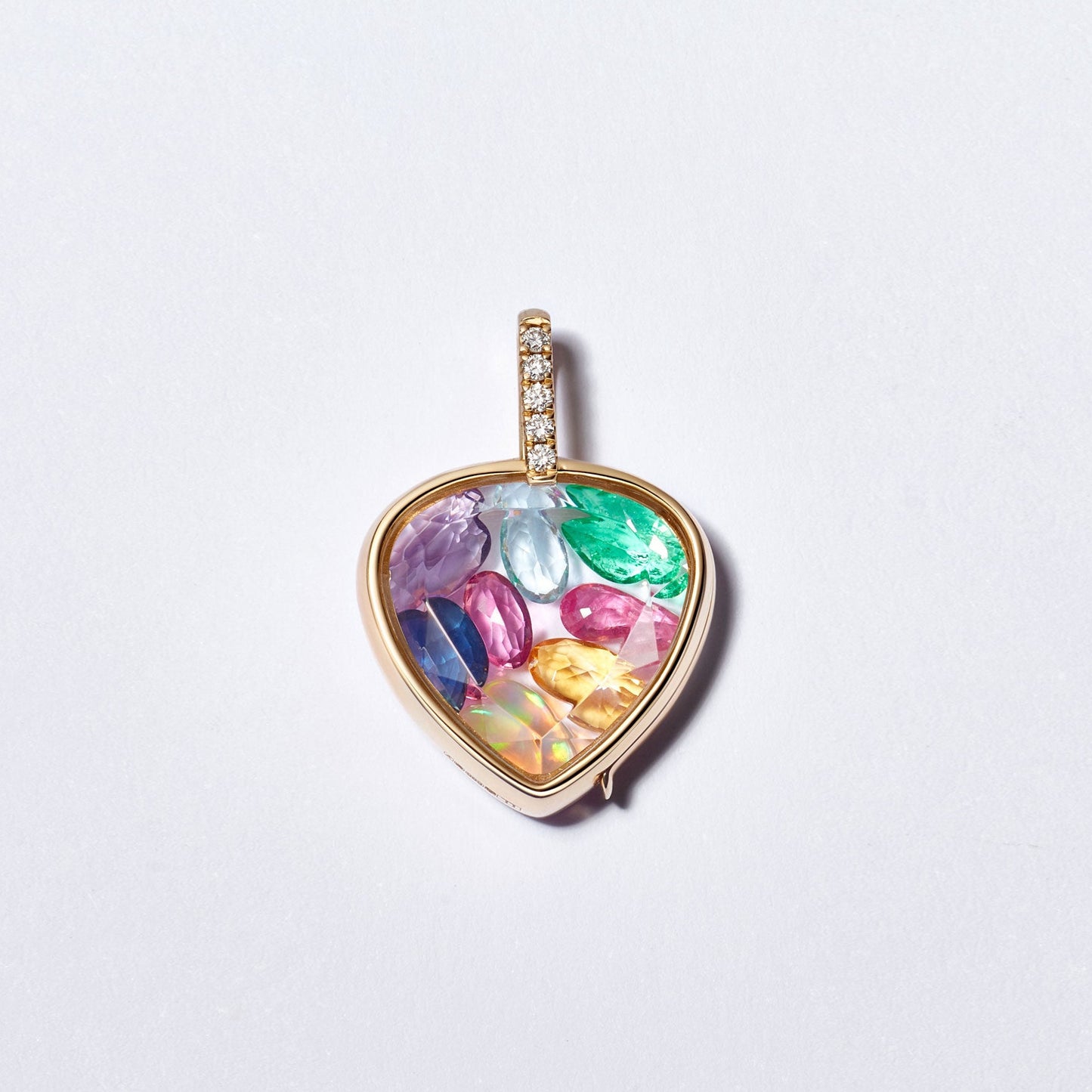 Retro Personality Photo Box Pendant Necklace Openable DIY Pendant Hollow Design Transparent Box 18K Gold Color Retention
