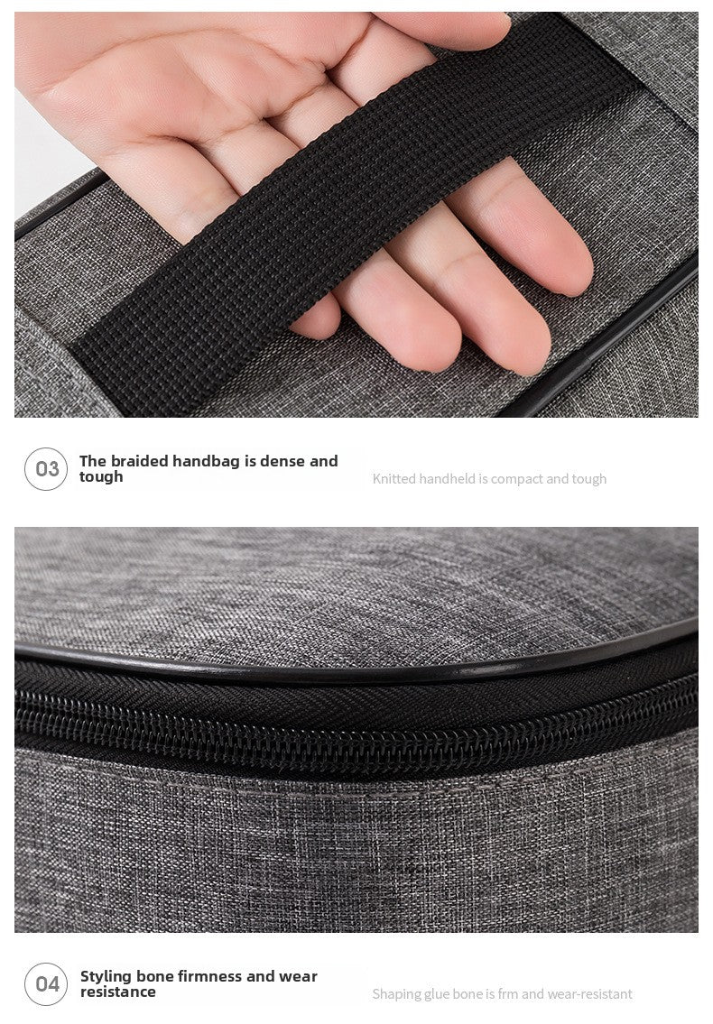 Home Id Storage Bag Large Capacity Household Certificate Passport Card Pack Waterproof Folder File Organizer Storage Bags