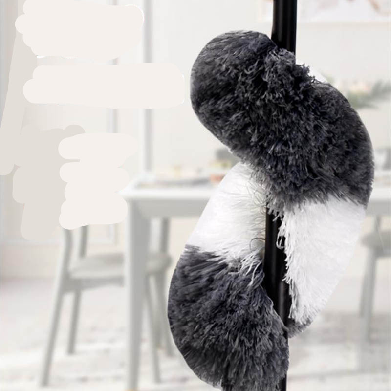 Feather Duster Dust Removal Household Cleaning Tools Retractable Artifact Cleaning Artifact Car Duster