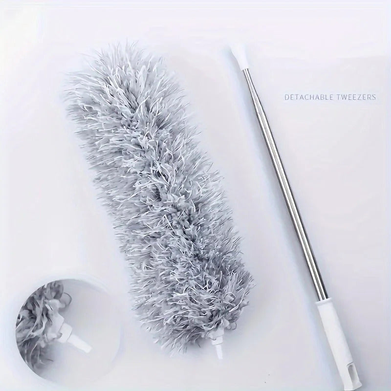 Adjustable Bendable Microfiber Duster Washable Reusable Cleaning Tool for High Ceilings Furniture and Cars Dusters for Cleaning