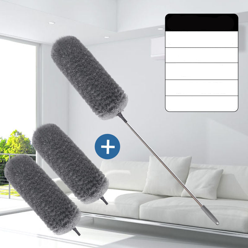 Feather Duster Dust Removal Household Cleaning Tools Retractable Artifact Cleaning Artifact Car Duster