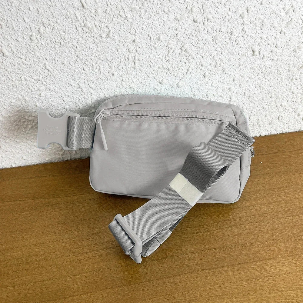 2025 Fashion Yoga Fanny Pack Metal Logo Sports Waist Bag Yoga Mobile Bag Portable Bag Unisex Fitness Running Women's Gift