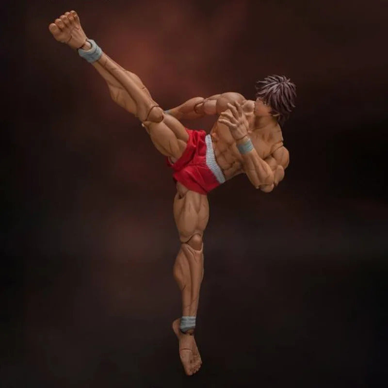Anime Hanma Yurjiro action figures PVC statue desktop decoration Hanma action figure model toy birthday gift 18cm