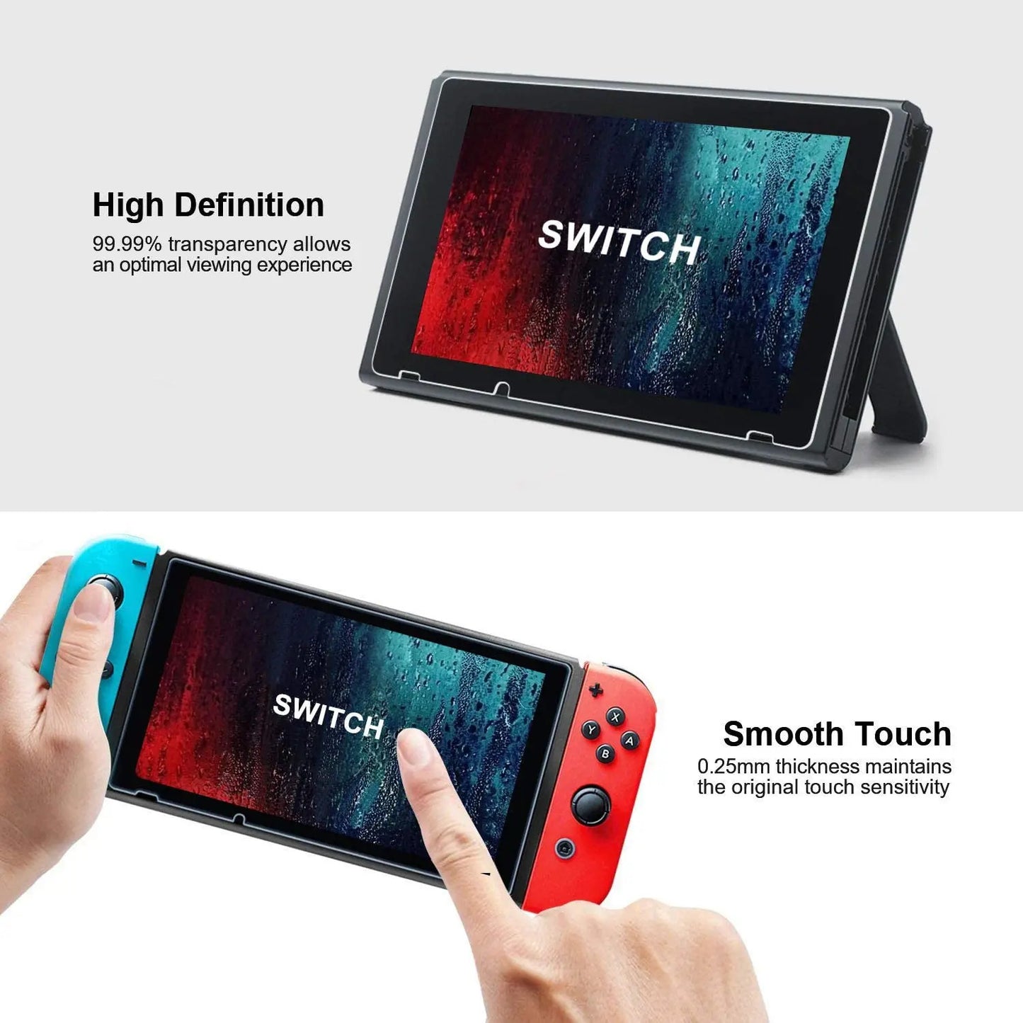 1/2/3PCS Protective Glass For Nintend Switch Tempered Glass Screen Protector for Nintendos Switch Oled Lite NS Accessories Film