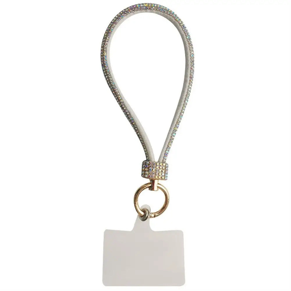 Rhinestone Mobile Phone Lanyard Bling Bling Anti Loss Diamond Lanyard Handheld Hanging Rope Phone Wrist Strap Hanging Ornaments