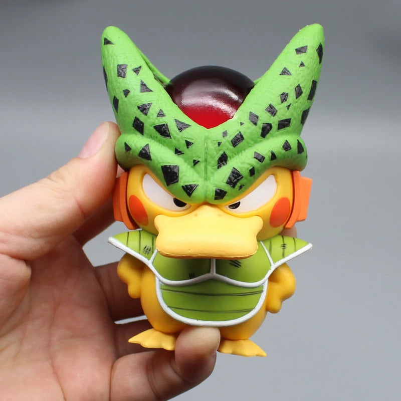 Manga Pokemon Psyduck Figure Cos Cell Action Figure Anime Figurine 9cm Cute GK Statue Model Collection Peripheral Toys Kids Gift