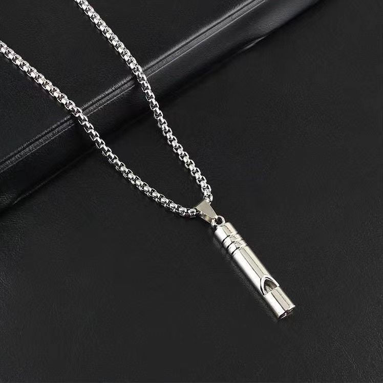 Trendy Fashion Children's Necklace for Girls, Personalized Couple Pendant for Boys, Hip-Hop Versatile Street Dance Show Accessories Wholesale