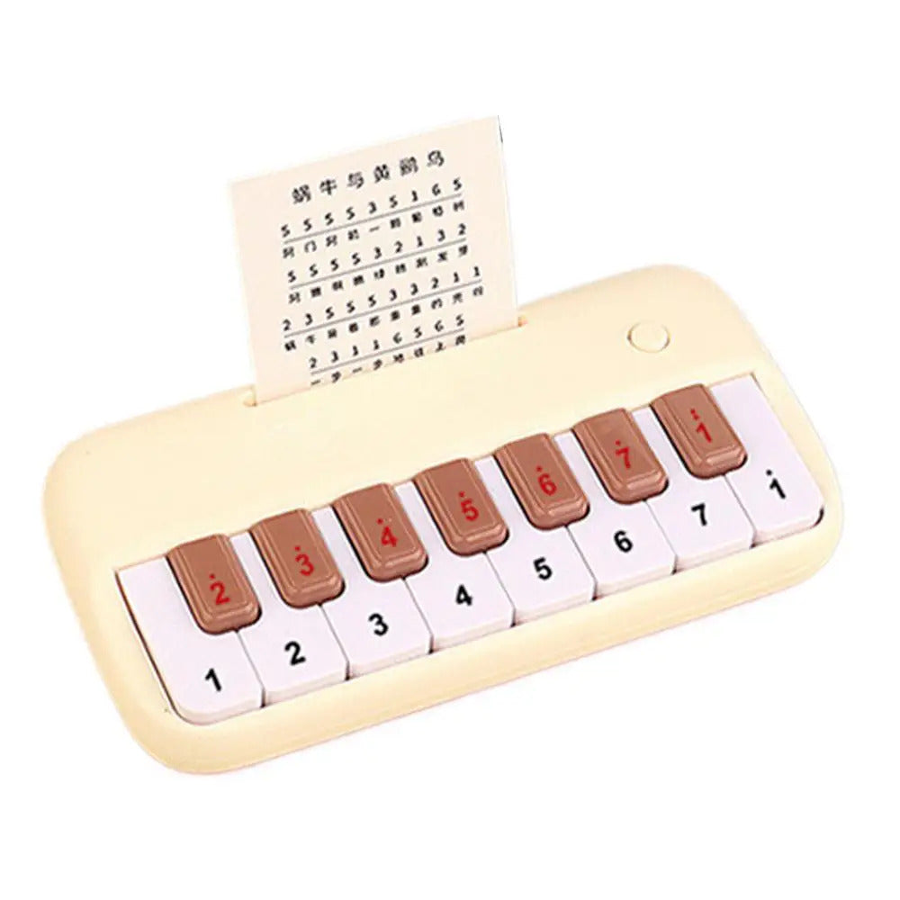 Mini Electric Keyboard Kids Puzzle Early Education Electronic Piano Toy Pocket Piano Teaching Musical Instrument for Girls Boys