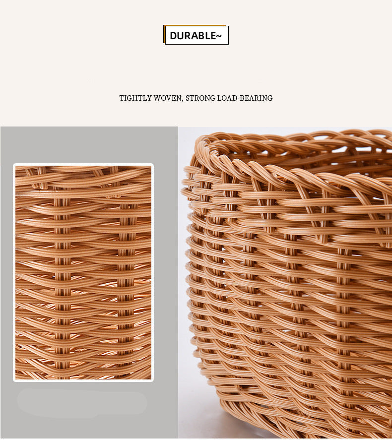 Ginger and Garlic Storage Basket Kitchen Small Hanging Basket Wall Storage Basket Put Onion Ginger and Garlic Hand-Woven Basket