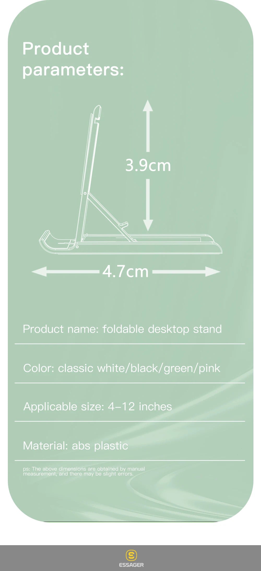 Essager Desktop Phone Holder Stand For iphone 13 12 11 Xiaomi 12 Redmi Mobile Cell Phone Smartphone Support Tablet Mount Bracket