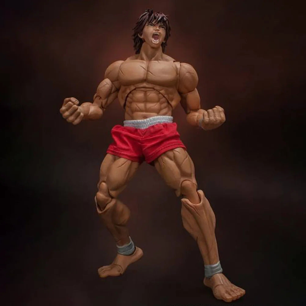 Anime Hanma Yurjiro action figures PVC statue desktop decoration Hanma action figure model toy birthday gift 18cm