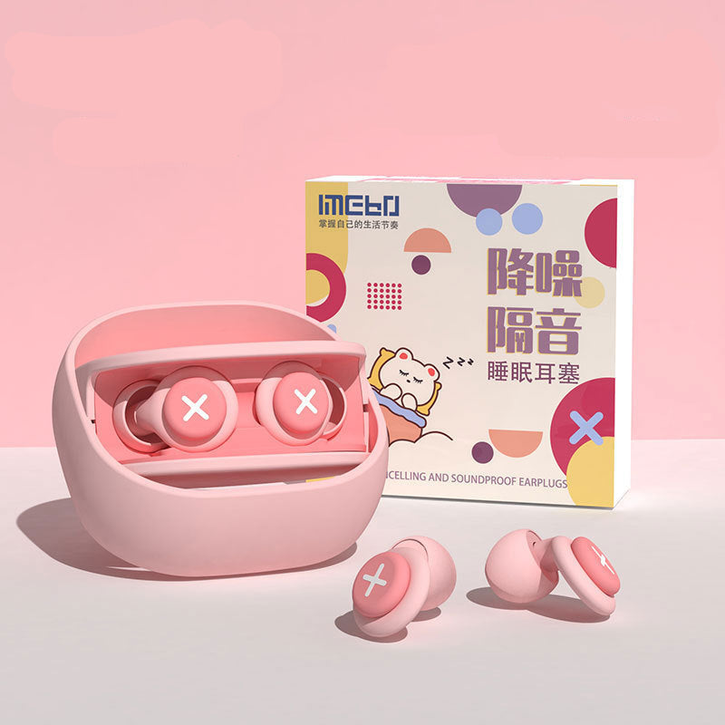 Earplugs for Sleeping, Noise Reduction, Soundproofing, Anti-Noise, Foam Earplugs for Dormitory, Study, Silent, Noise-Cancelling Earplugs