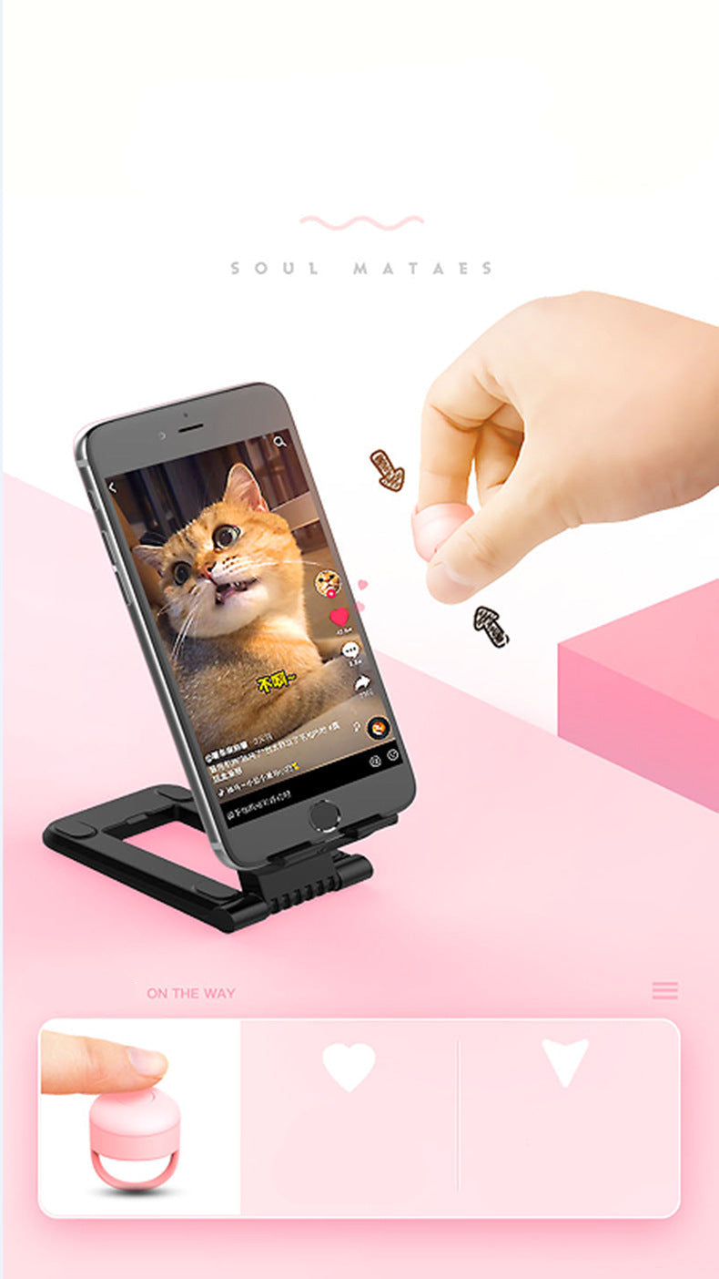Video Controller TikTok Page Turner Like Tool Bluetooth Remote Control for Phone Photo Selfie Device
