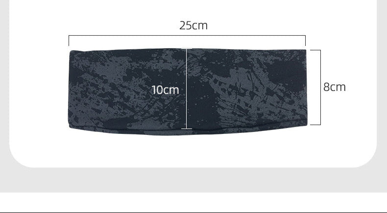 Sports Headband Sweatband Lycra Breathable Running Cycling Yoga Dance Fitness Sweatband
