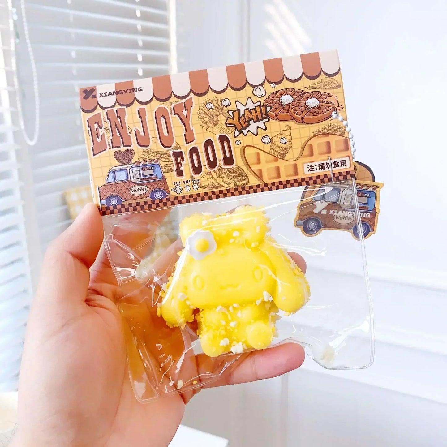 Squishy Food Creative Kids Fidget Toy Simulation exquisite Waffle Bread Toast Donuts Slow Rising Squeeze Stress Relief Toys