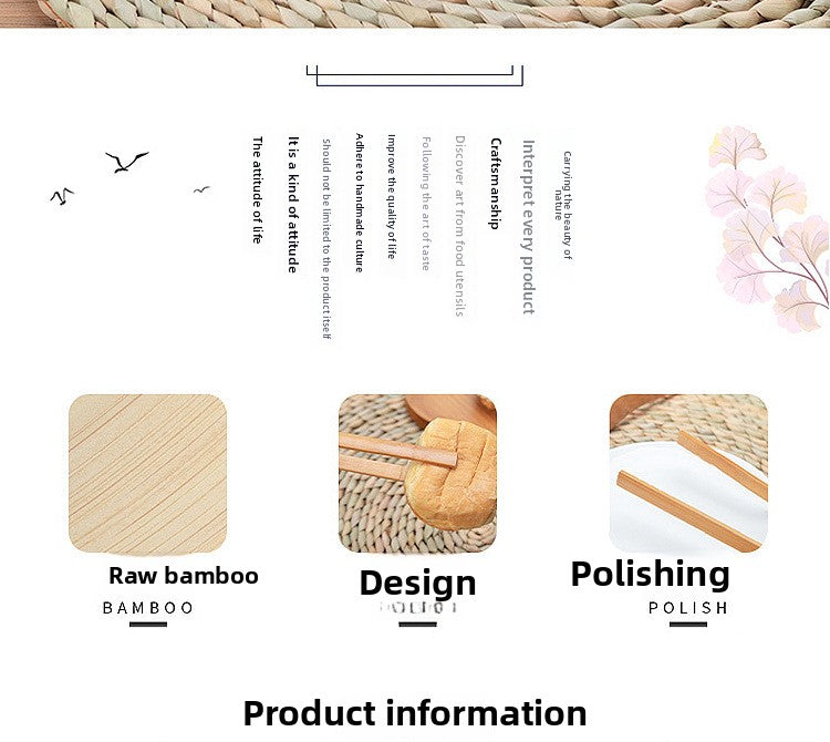 Bamboo Kitchen Barbecue Food Clip Bamboo Bread Anti-scalding Fried Steak Barbecue Fish Barbecue Cooking Cake Clip