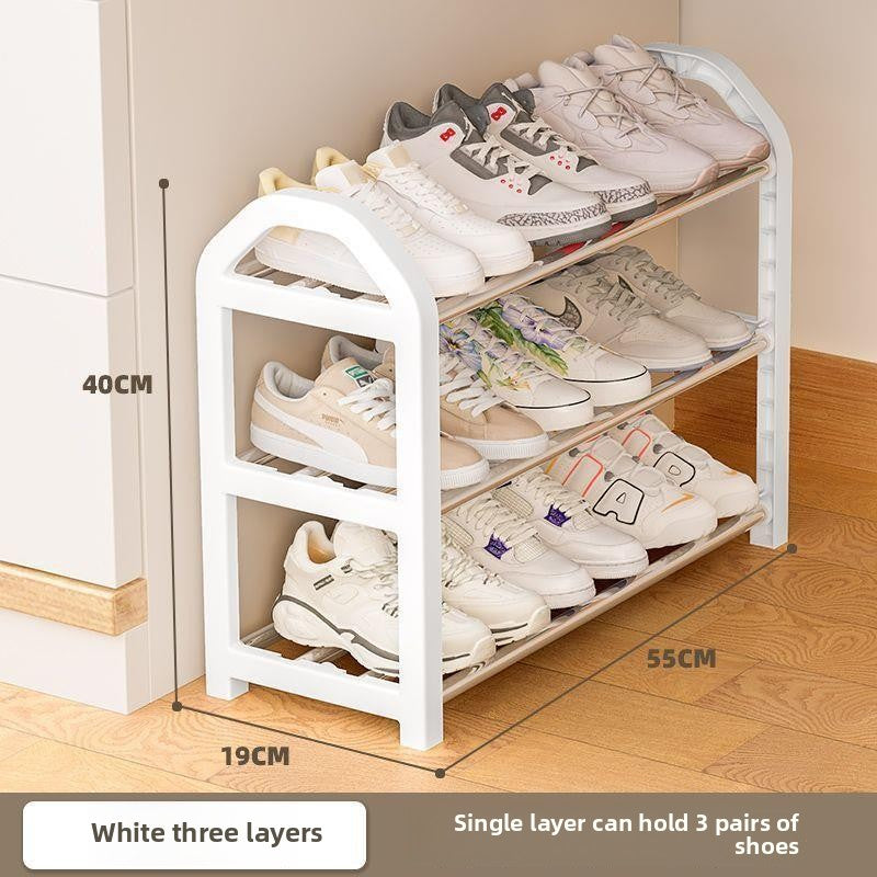 Shoe Rack Rack Student Dormitory Multi-layer Household Simple Doorway Dormitory Dust-proof Storage Rack Storage Shoe Cabinet