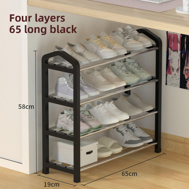Shoe Rack Rack Student Dormitory Multi-layer Household Simple Doorway Dormitory Dust-proof Storage Rack Storage Shoe Cabinet