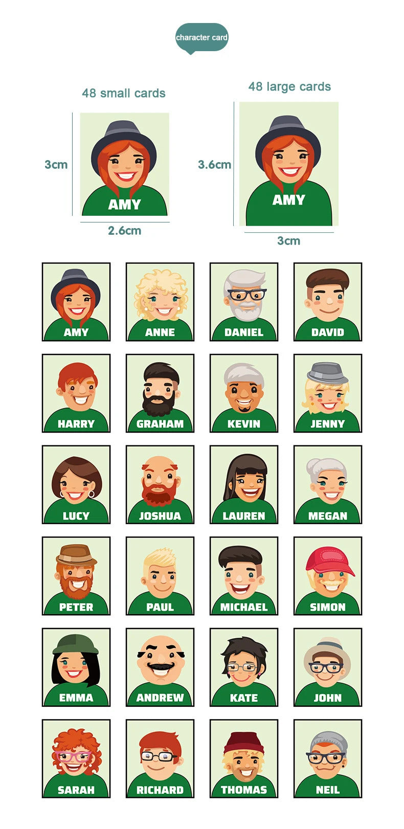 Family Guessing Games Guess Who Am I Classic Board Game Toys Memory Training Parent Child Leisure Time Party Indoor Games