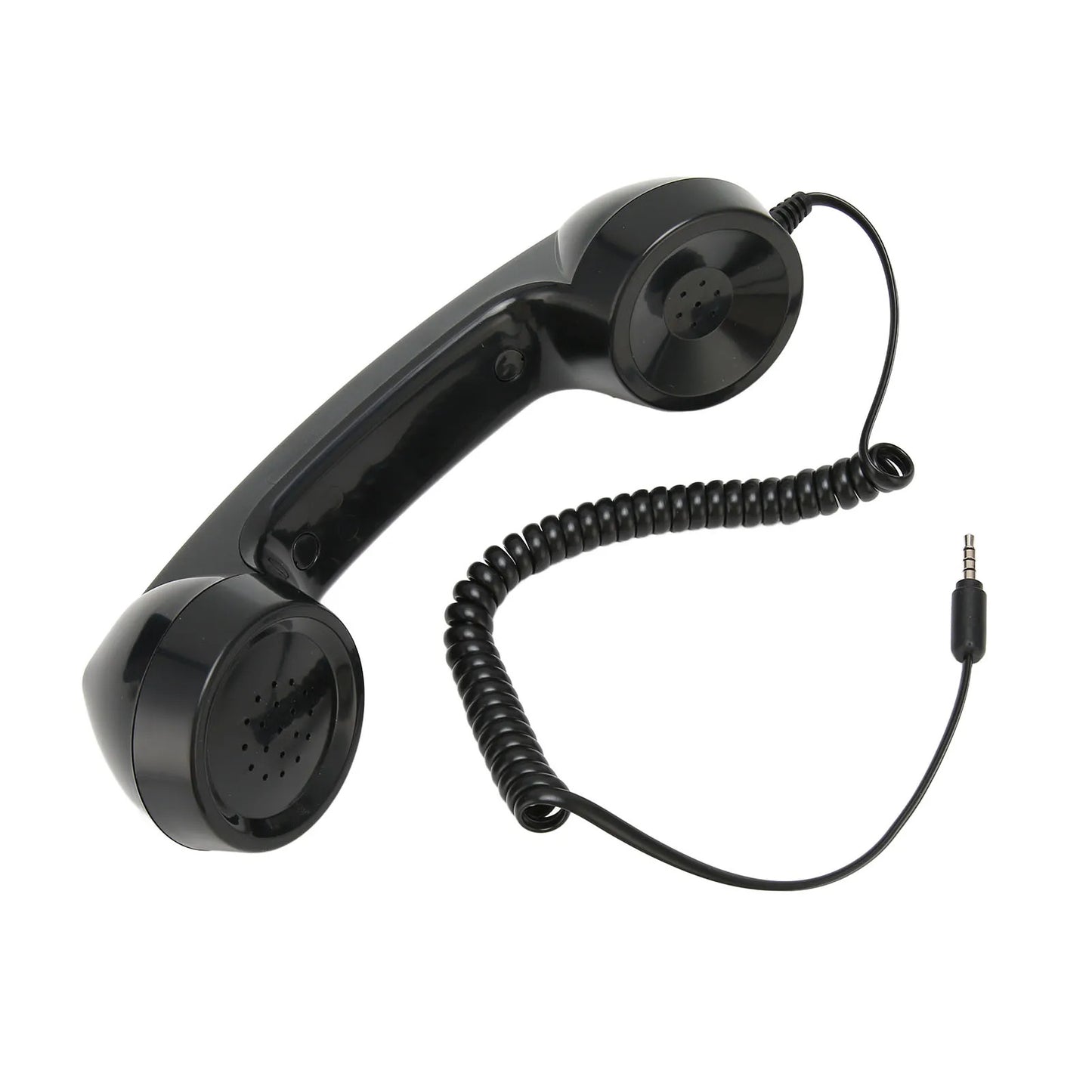 Retro Phone Handset Multifunction Radiation Proof Handheld Cell Phone Receiver for Mobile Phones Computers