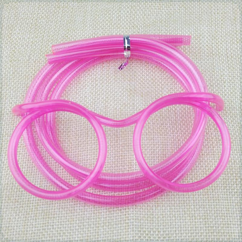 Glasses Straw Funny Lazy People Drinking Water Creative Cool Cute Drink Super Long Glasses Eye Straw