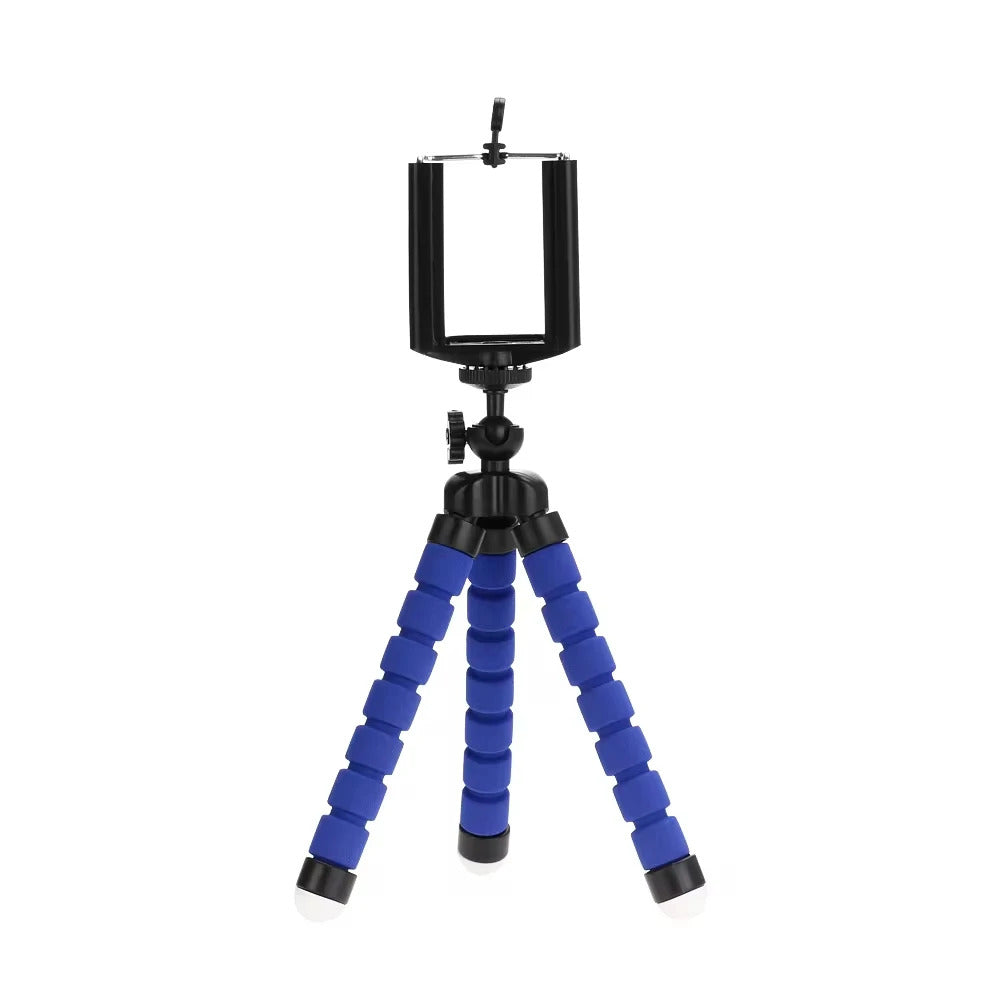 Tripod Flexible Sponge Octopus Adjustable Mini Camera Tripod For Phone Holder Clip Stand For IPhone Xiaomi Huawei Ipad