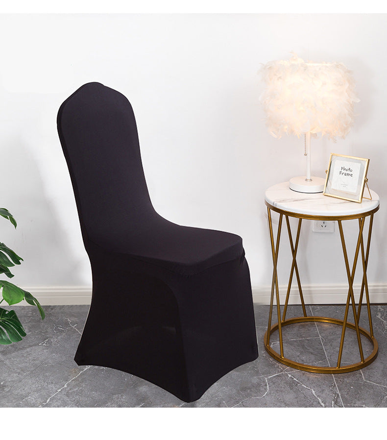 Chair Cover Chair Slipcover High-End Feel Universal Elastic Full-Coverage Wedding Hotel Non-Slip Chair Cover