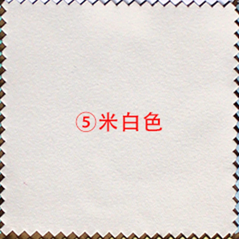 100pcs Emboss Custom LOGO 8*8cm Silver Polish opp bags Cloth for silver Jewelry Cleaner Blue Microfiber suede fabric material