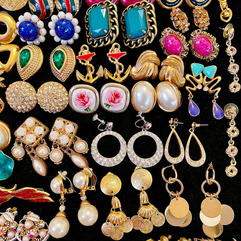 Vintage Earrings Fashion Versatile Ear Jewelry Niche Light Luxury High-end Accessories