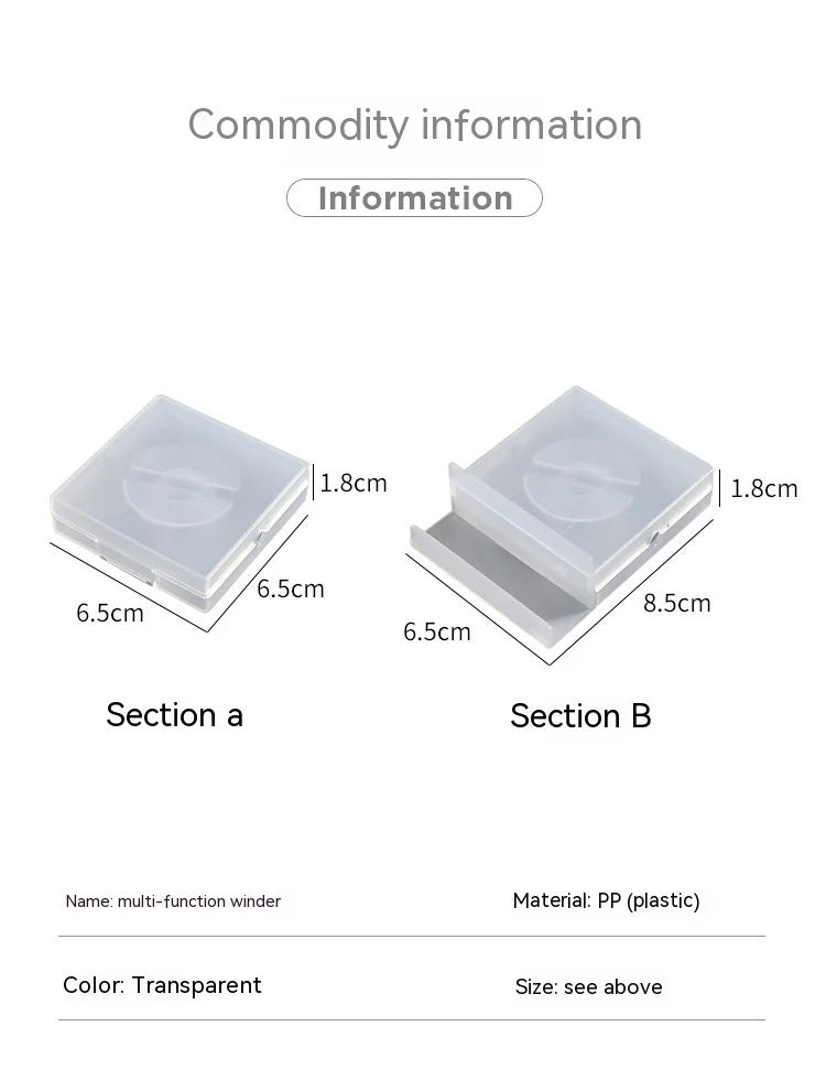 Organizer Charging Cable Storage Artifact Organizer Portable Rotating Storage Box Can Rack Cell Phone Simple Data Cable