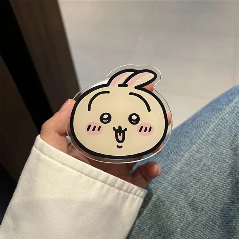 Chikawas Cartoon Mobile Phone Holder Magnetic ハチワレ うさぎ for IPhone Wireless Charging Box Holder Cute Decoration