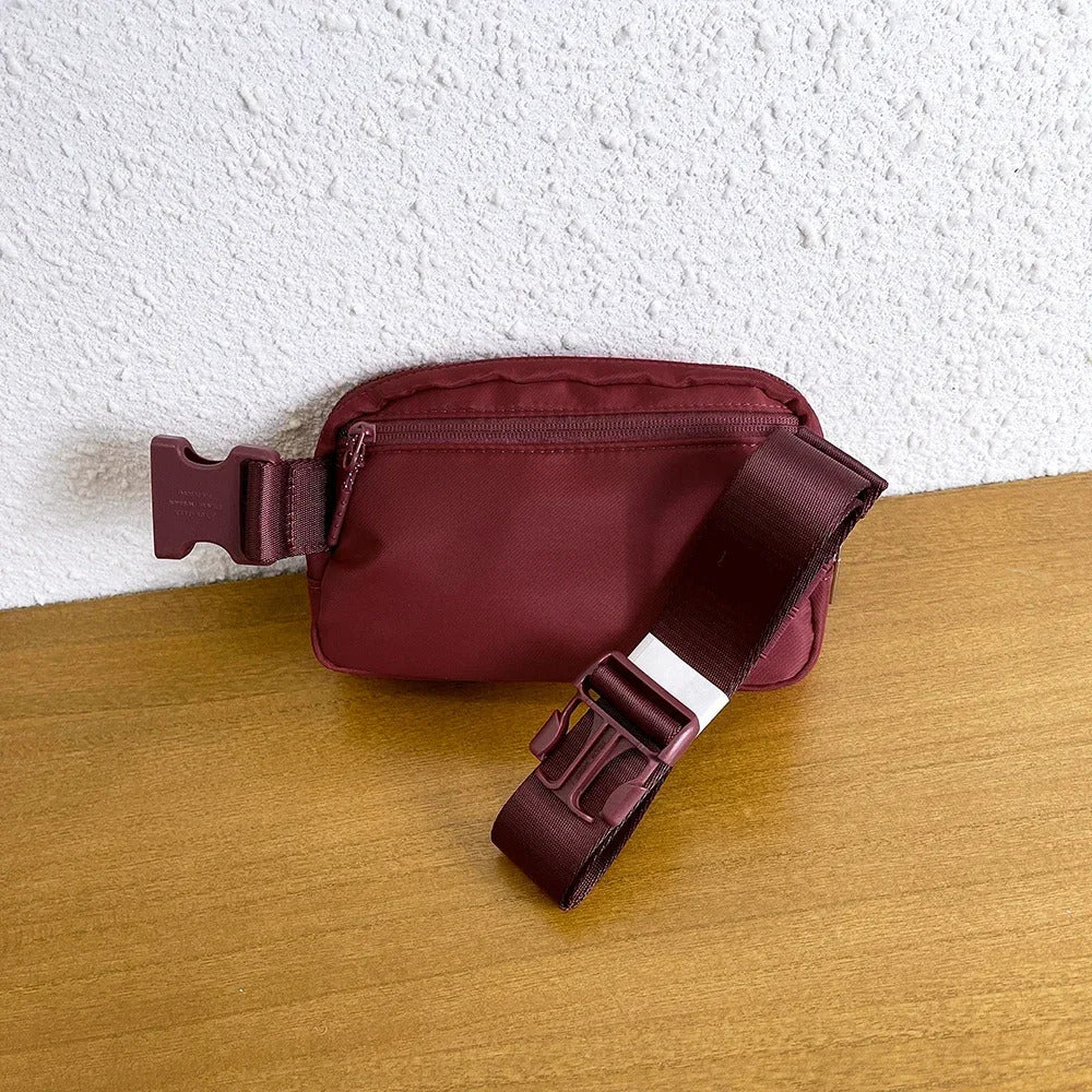 2025 Fashion Yoga Fanny Pack Metal Logo Sports Waist Bag Yoga Mobile Bag Portable Bag Unisex Fitness Running Women's Gift