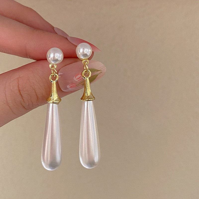 New Chinese Style Butterfly Flower Water Drop Earrings for Women Chinese Style Ancient Style Earrings Retro Cheongsam Hanfu Cool Earrings