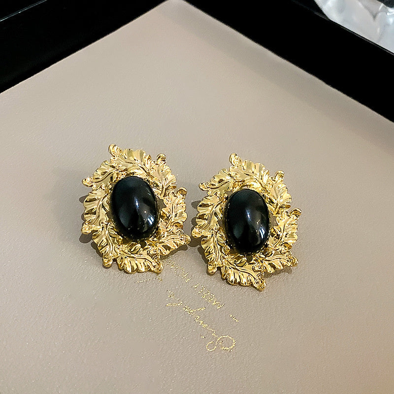 Vintage Earrings Fashion Versatile Ear Jewelry Niche Light Luxury High-end Accessories
