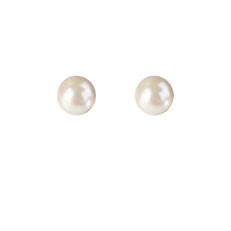 Pearl Mosquito-repellent Incense Plate Ear Clip Plated with 18K Gold High-grade Simple Painless Earrings