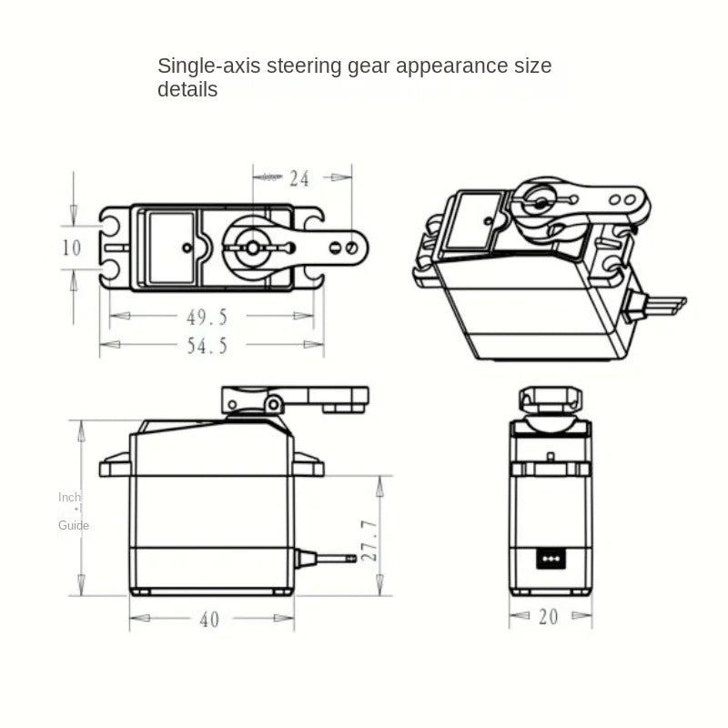 6 DOF Robot Manipulator MG996 Metal Alloy Mechanical Arm Clamp Claw Kit For Arduino Robot DIY Ki for UNO/ESP32 Programmable