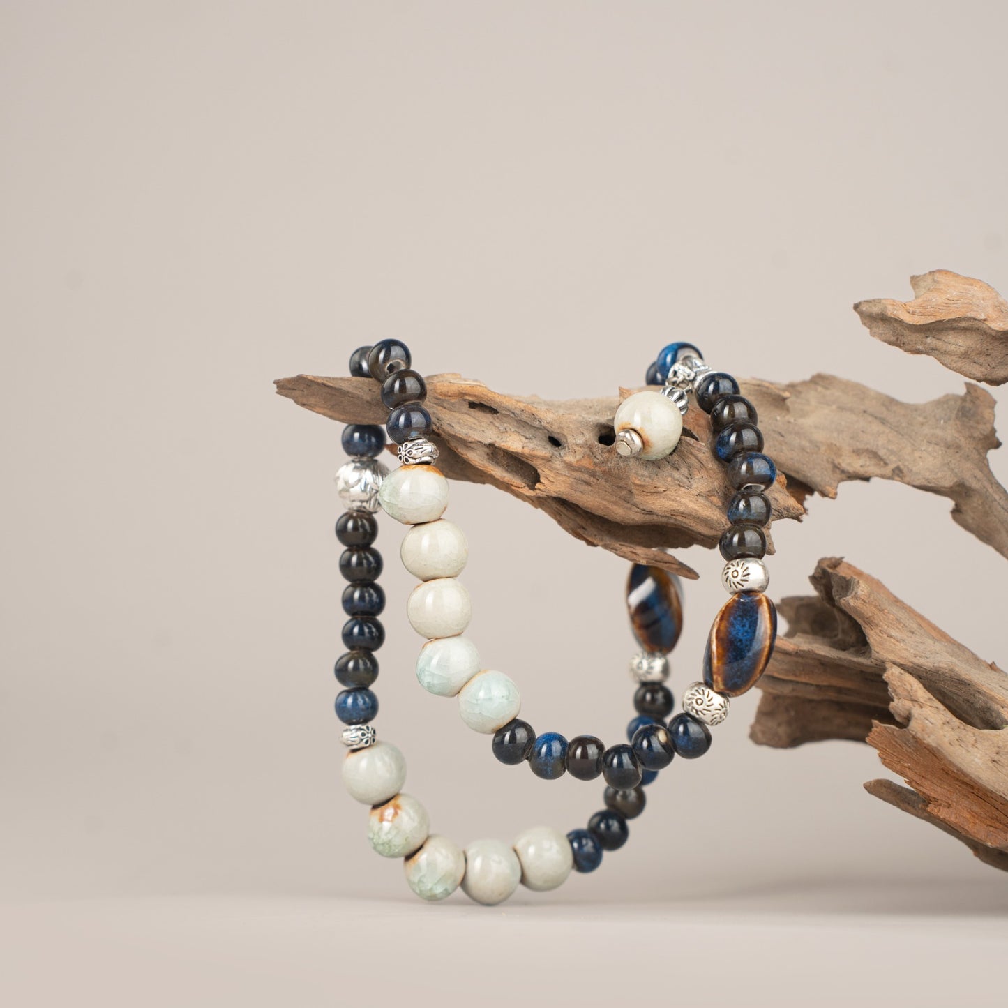 Jingdezhen Ceramic Jewelry Ethnic Style Simple Mixed Style Women's Gift Bracelet