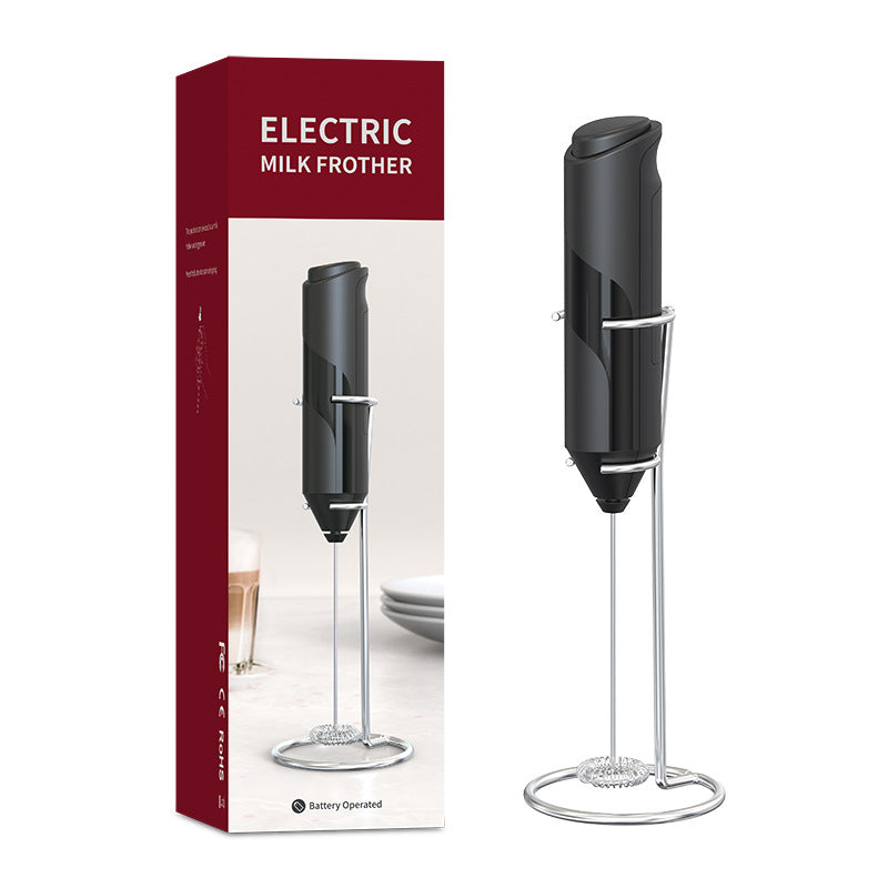 Amazon Electric Milk Beater New Stainless Steel Coffee Cream Electric Milk Beater Egg Beater Portable Blender