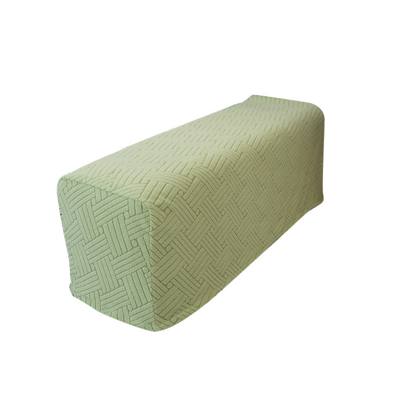 Sofa Armrest Covers Pair Sofa Side Armrest Protectors Extended Non-Slip Fabric Armrest Elastic Covers Full Coverage