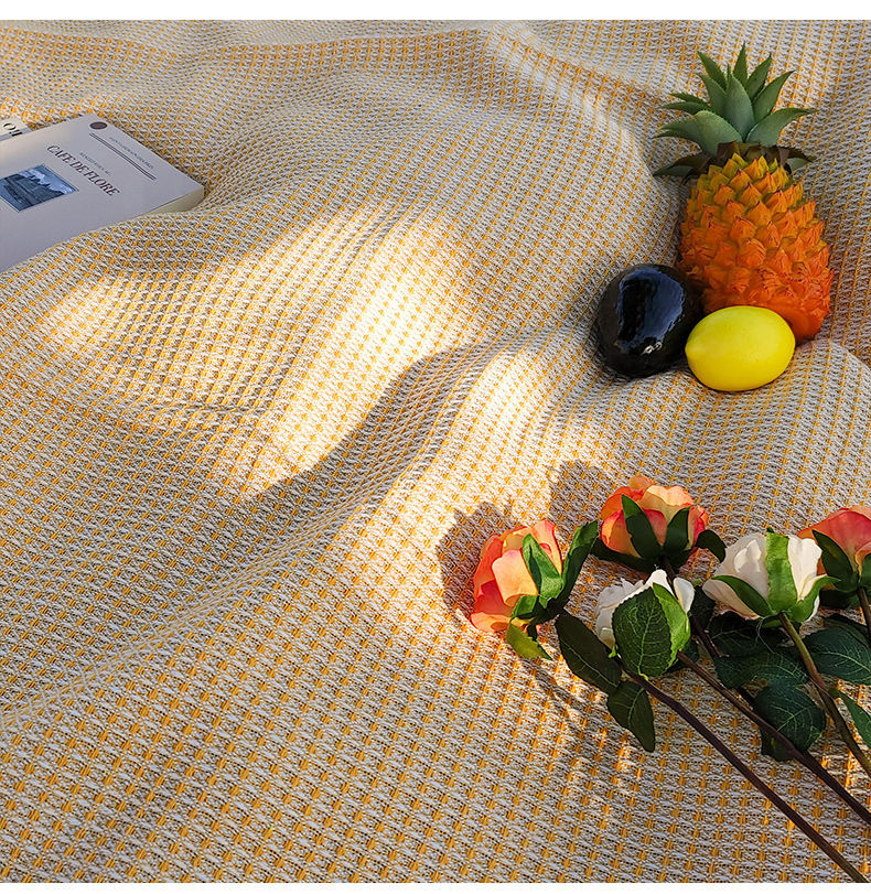 Picnic Cloth French Style Atmosphere Tablecloth Photo Background Cloth Decorative Cloth Camping Tablecloth Picnic Mat Outdoor Portable