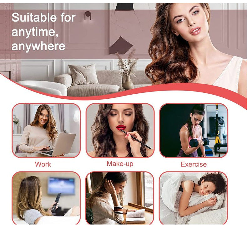 Factory Direct Supply New Satin Heat-Free Hair Curler Set Sleep Hairdressing Lazy Tie-Dyed Curly Plate Hair Curler