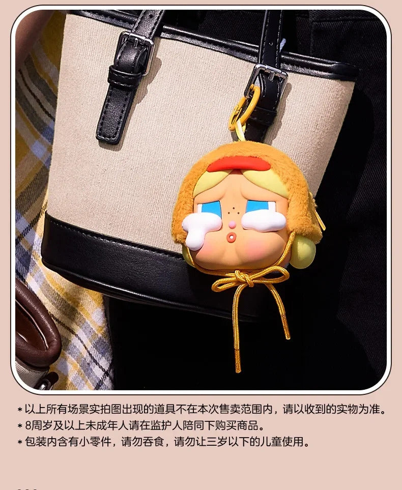 New Genuine Crybaby Series Action Figures Crying Duck Crying Duck Crying Bear Earphone Bag Kids Trendy Peripheral Fashion Gifts
