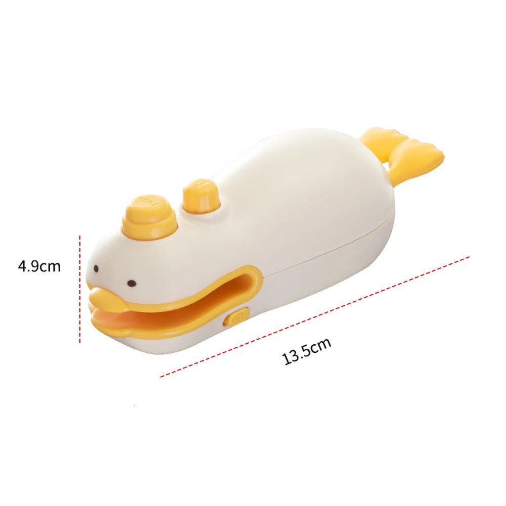 2pcs Mini Sealing Machine USB Rechargeable Heat Sealer Plastic Bag Heat Sealer for Home Travel 2 In 1Multi-function Kitchen Tool