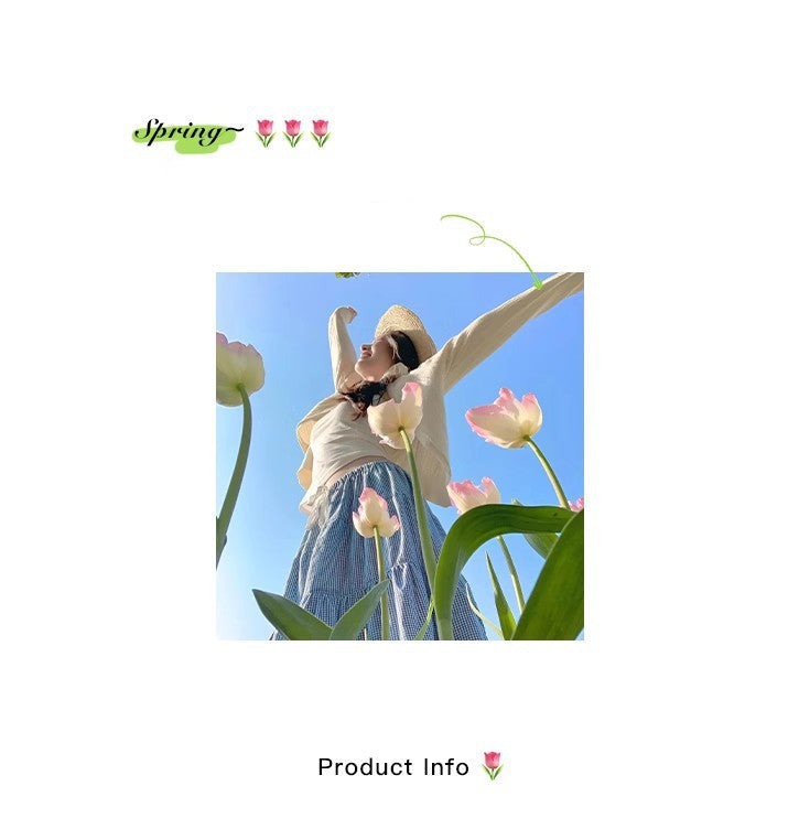 Chinese Retro Elegant New Fashion Silver Needle Earrings Tassel Dress Cotton Bead Long Earrings