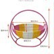 Imitation Rattan Hand-woven Storage Basket Creative Round Hanging Fruit Basket Household Hotel Snack Dried Fruit Storage Basket