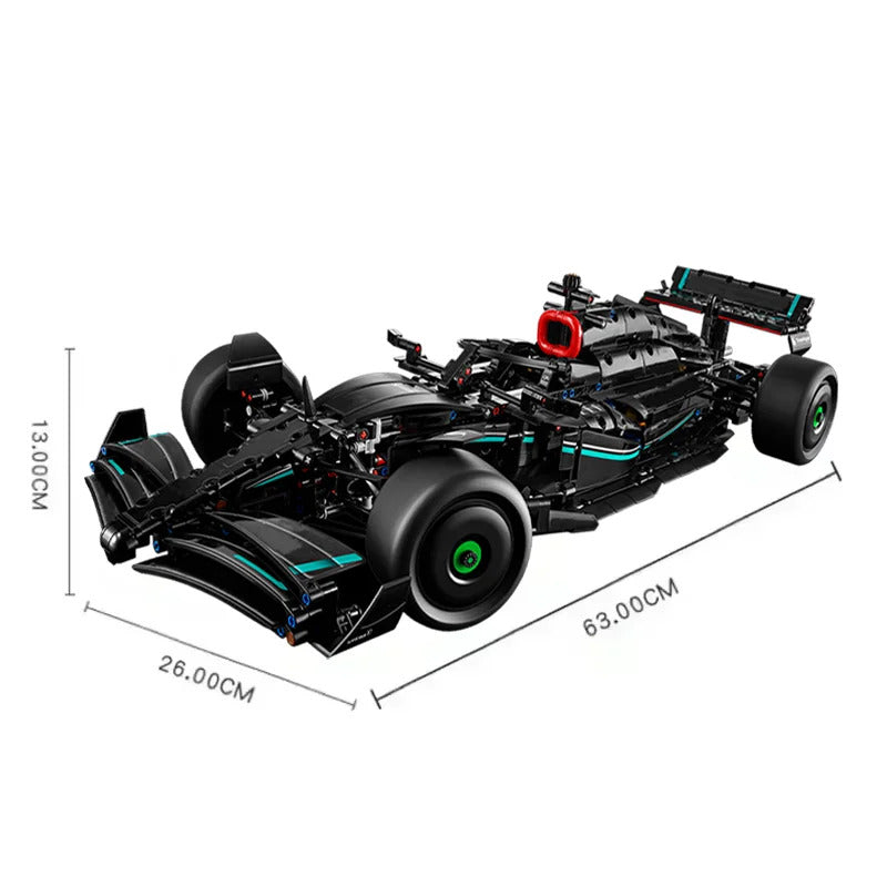 Technical 42171 F1 W14 E 1642PCS Racing Car Building Blocks Speed Racing Car 1:8 Scale Collectible Set Adult MOC Brick Model Toy