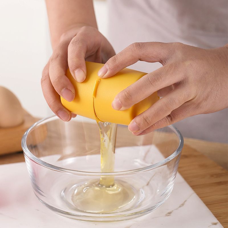 Quick Egg Shell Remover Non-Shedding Egg Opener Handheld Household Baking Egg White Cream Whipping Tool